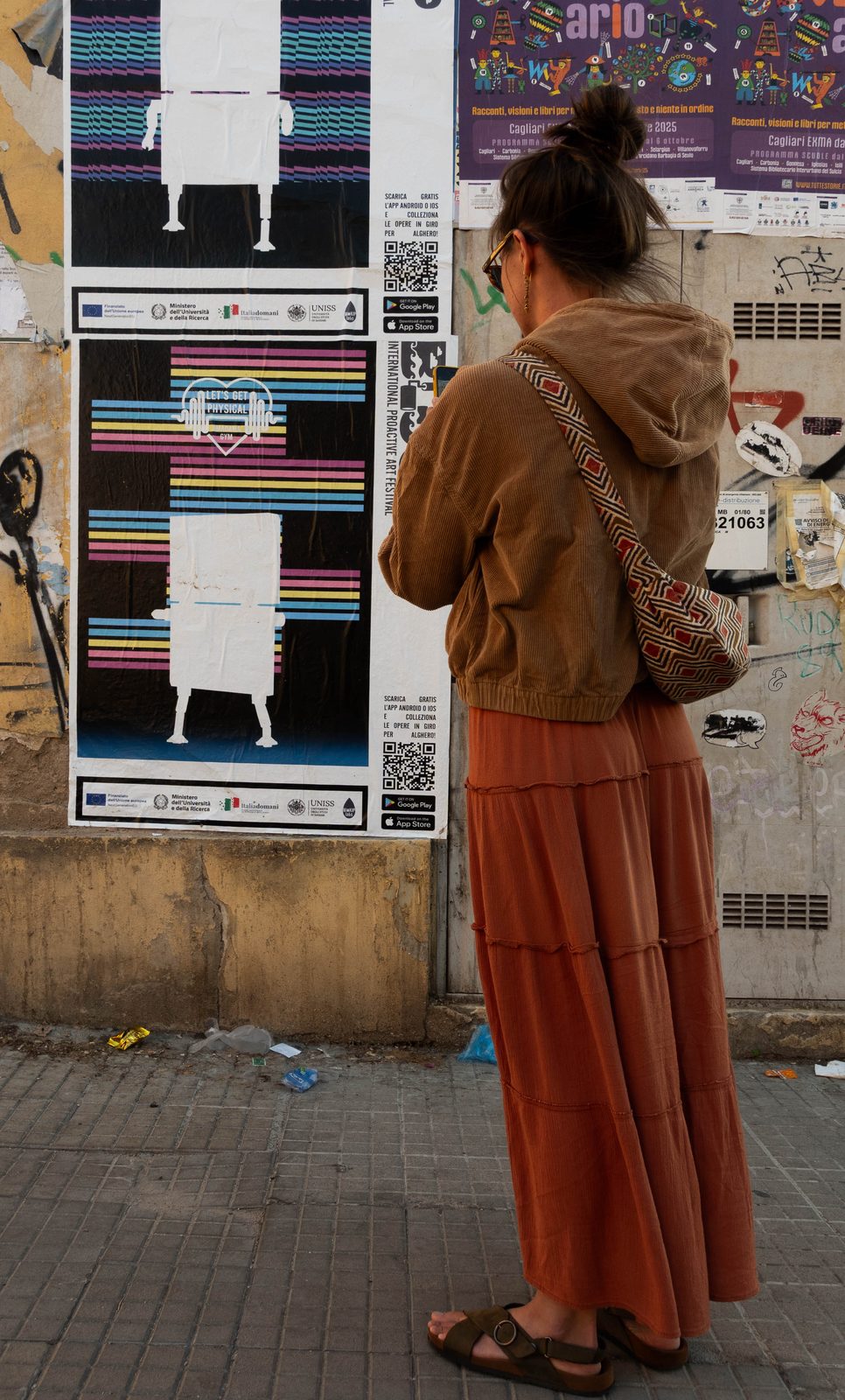 BLOOP Sardinia 2025, installation by AMADAMA