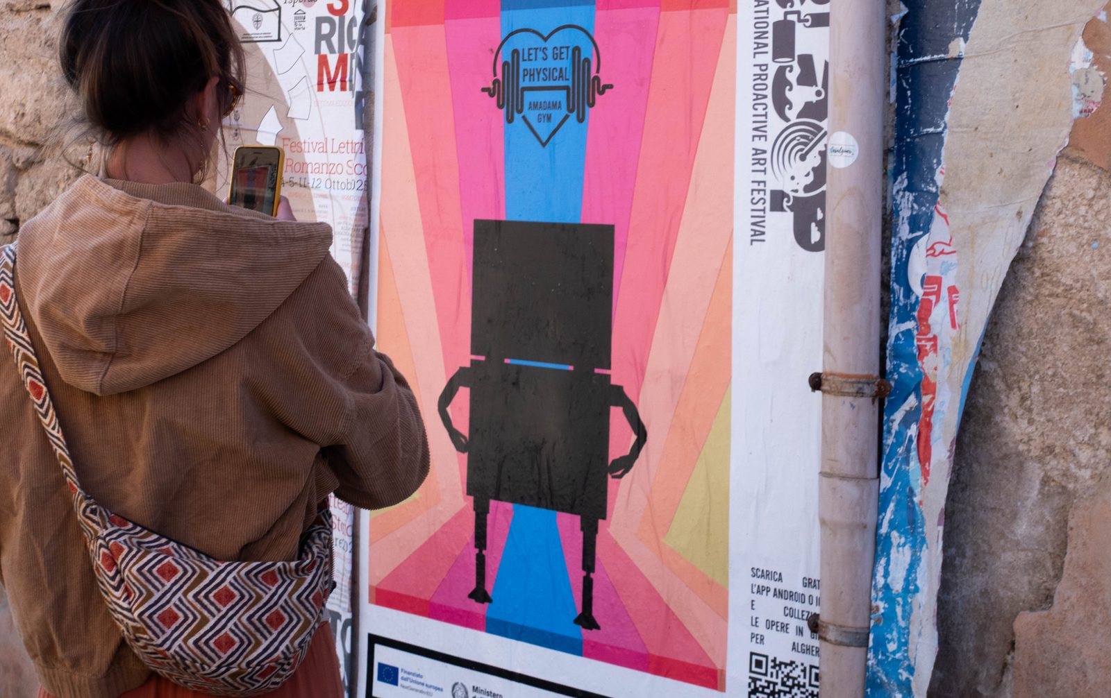 BLOOP Sardinia 2025, installation by AMADAMA